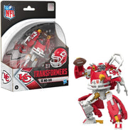 Transformers NFL Football: Kansas City Chiefs KC-59 Robot to Helmet Toys & Games Hasbro