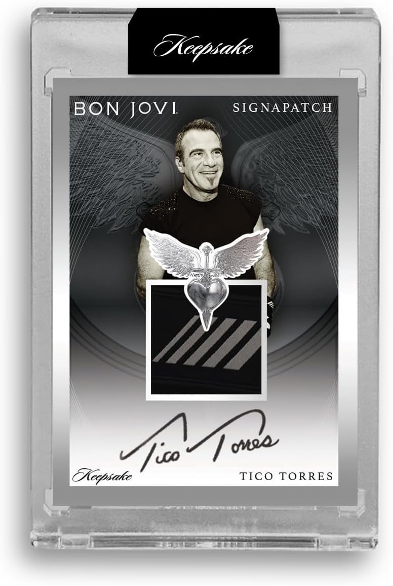Keepsake: Bon Jovi Private On Tour Collection - Mini Box + Relic + Premium Card Game Keepsake