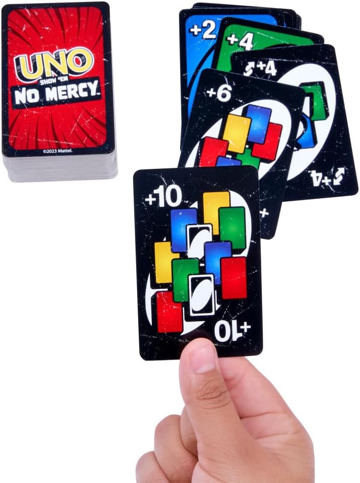 UNO: Show' Em No Mercy Card Game Board Game Mattel