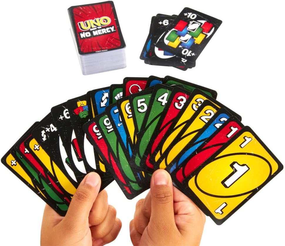 UNO: Show' Em No Mercy Card Game Board Game Mattel