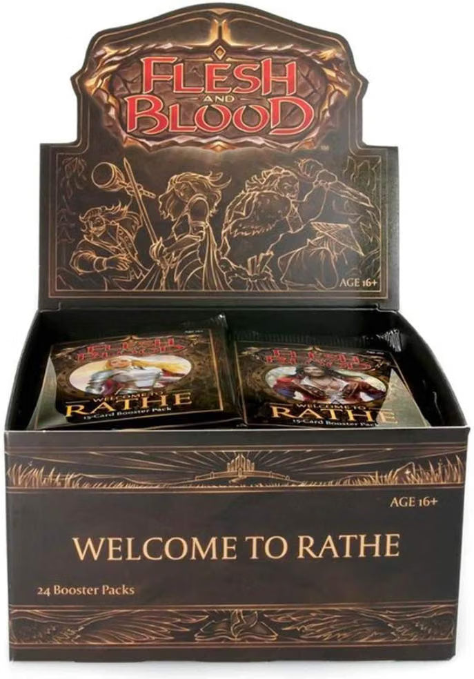 Flesh & Blood TCG: Welcome to Rathe Unlimited Edition Booster Box - 24 Packs Card Game Legend Story Studios