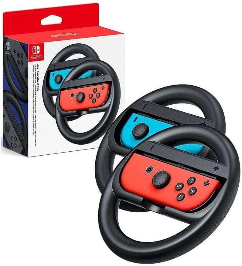 Nintendo Switch Joy-Con Wheel - Set of 2 [Nintendo Switch Accessory Pair Two] Nintendo Switch Accessories Nintendo
