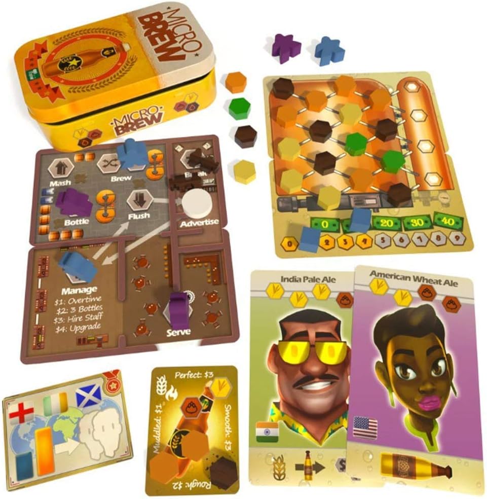 Microbrew [Board Games, 2 Players] Board Game Asmodee   