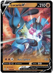Pokemon TCG: Heavy Hitters Premium Collection Box: Featuring: Lucario V, Tyranitar V, Lucario & Tyranitar Card Game Pokemon