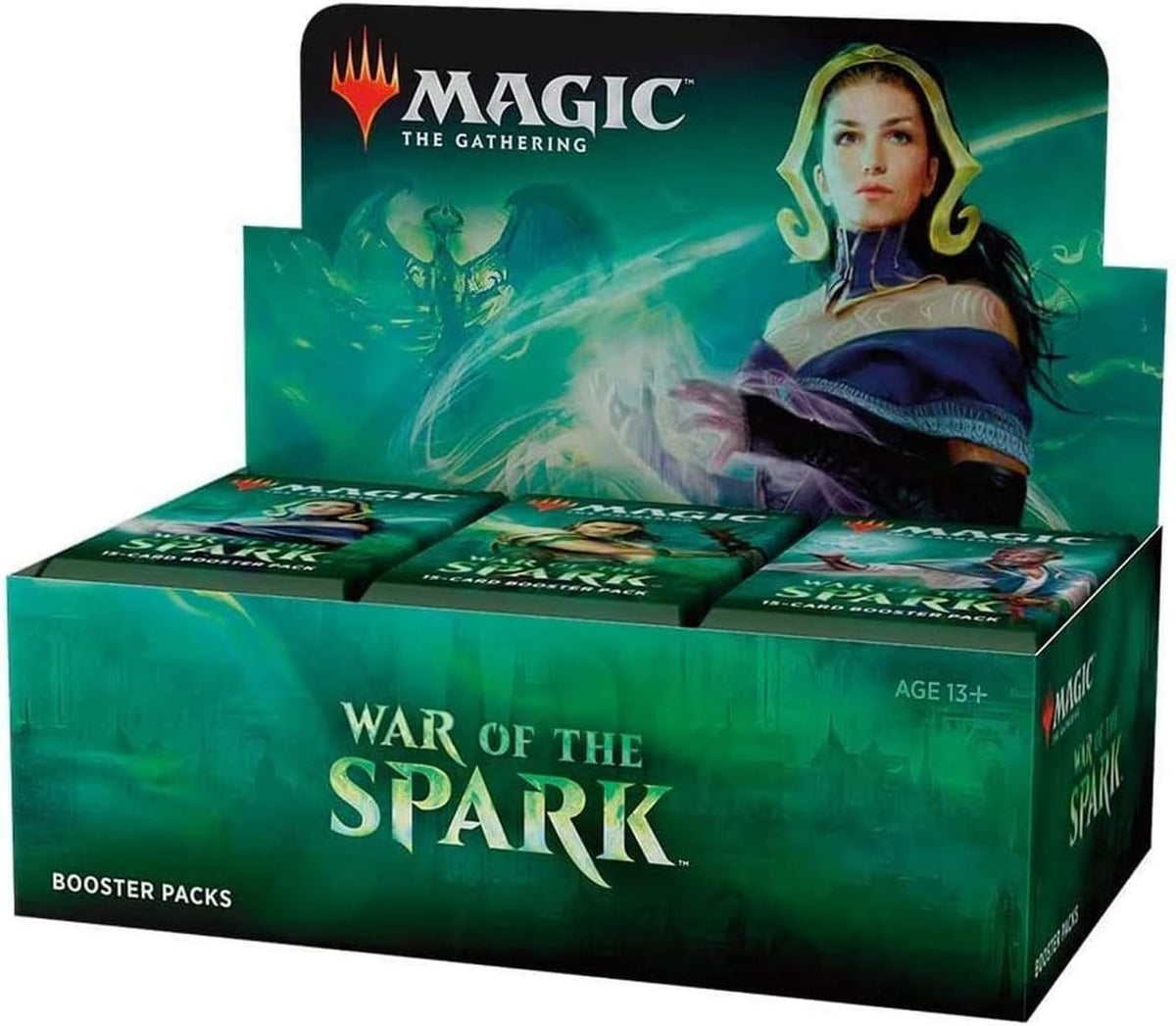 Magic: The Gathering TCG: War of The Spark Booster Box [JPN Japanese] - 36 Packs - Planeswalker in Every Pack! Card Game Wizards of the Coast