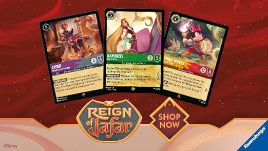 Disney Lorcana TCG: Reign of Jafar Illumineer's Quest Palace Heist Card Game Ravensburger