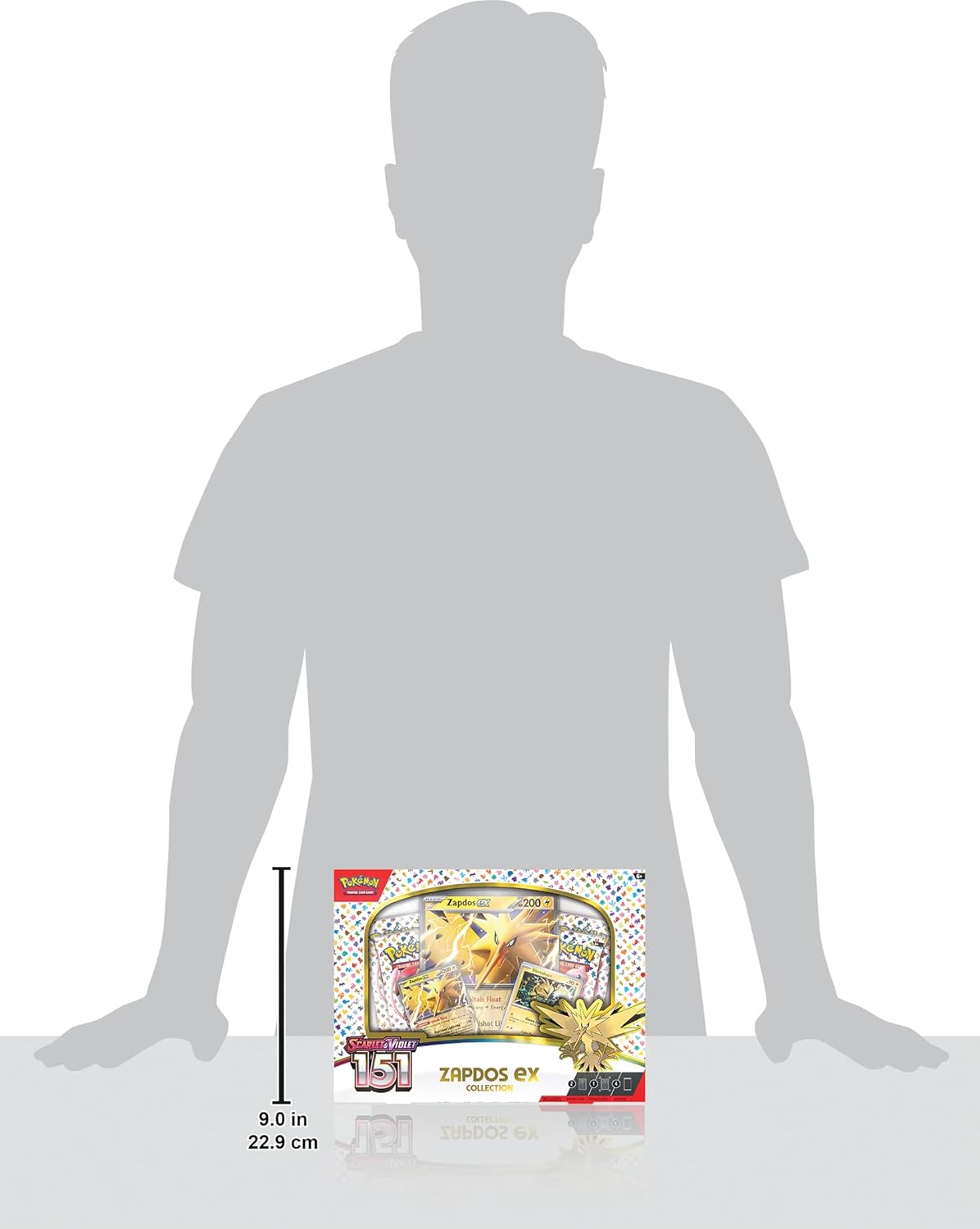 Pokemon TCG: Scarlet & Violet - 151 Collection - Zapdos EX Card Game Pokemon