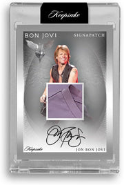 Keepsake: Bon Jovi Private On Tour Collection - Mini Box + Relic + Premium Card Game Keepsake