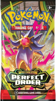Pokemon TCG: Mega Evolution - Perfect Order Sleeved Booster Pack Card Game Pokemon