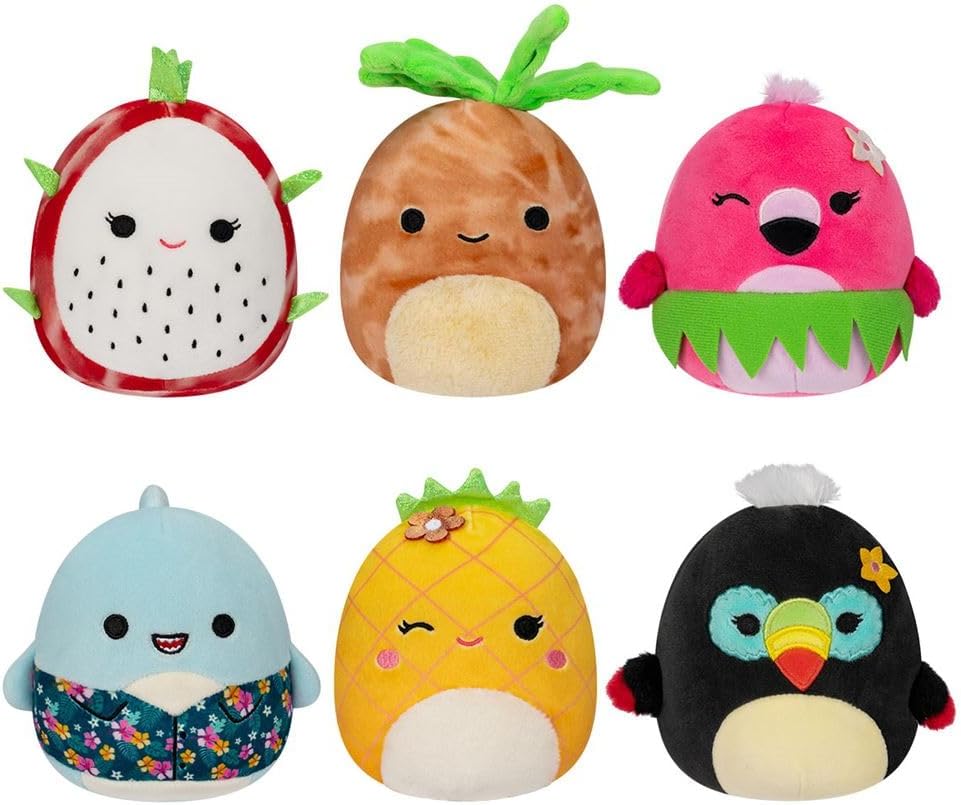 Squishmallows: Tropical Scented Mystery Squad - One 5" Mystery Pack Plushies Squishmallows