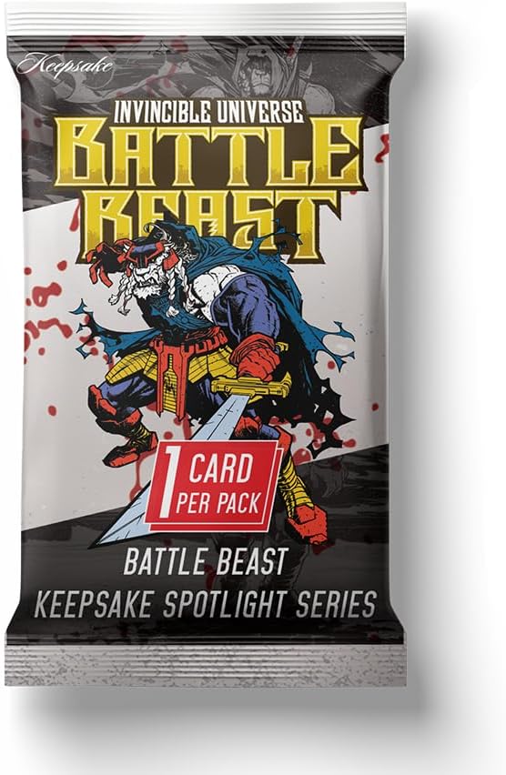 Keepsake: Battle Beast 1st Edition Invincible World Spotlight Series Booster Box Card Game Keepsake