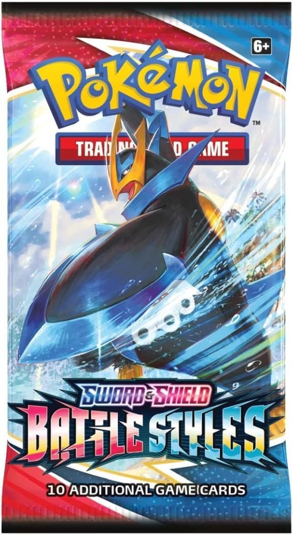 Pokemon TCG: Sword & Shield Battle Styles Sleeved Booster Pack Card Game Pokemon