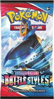 Pokemon TCG: Sword & Shield Battle Styles Sleeved Booster Pack Card Game Pokemon