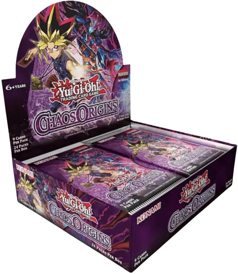 Yu-Gi-Oh! TCG: Chaos Origins 1st Edition Booster Box - 24 Packs Card Game Konami