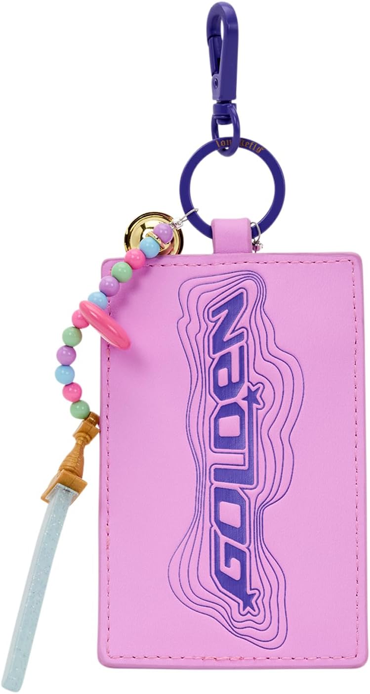 Loungefly: Kpop Demon Hunters Mini Backpack with Photo Card Clothing and Apparel Loungefly