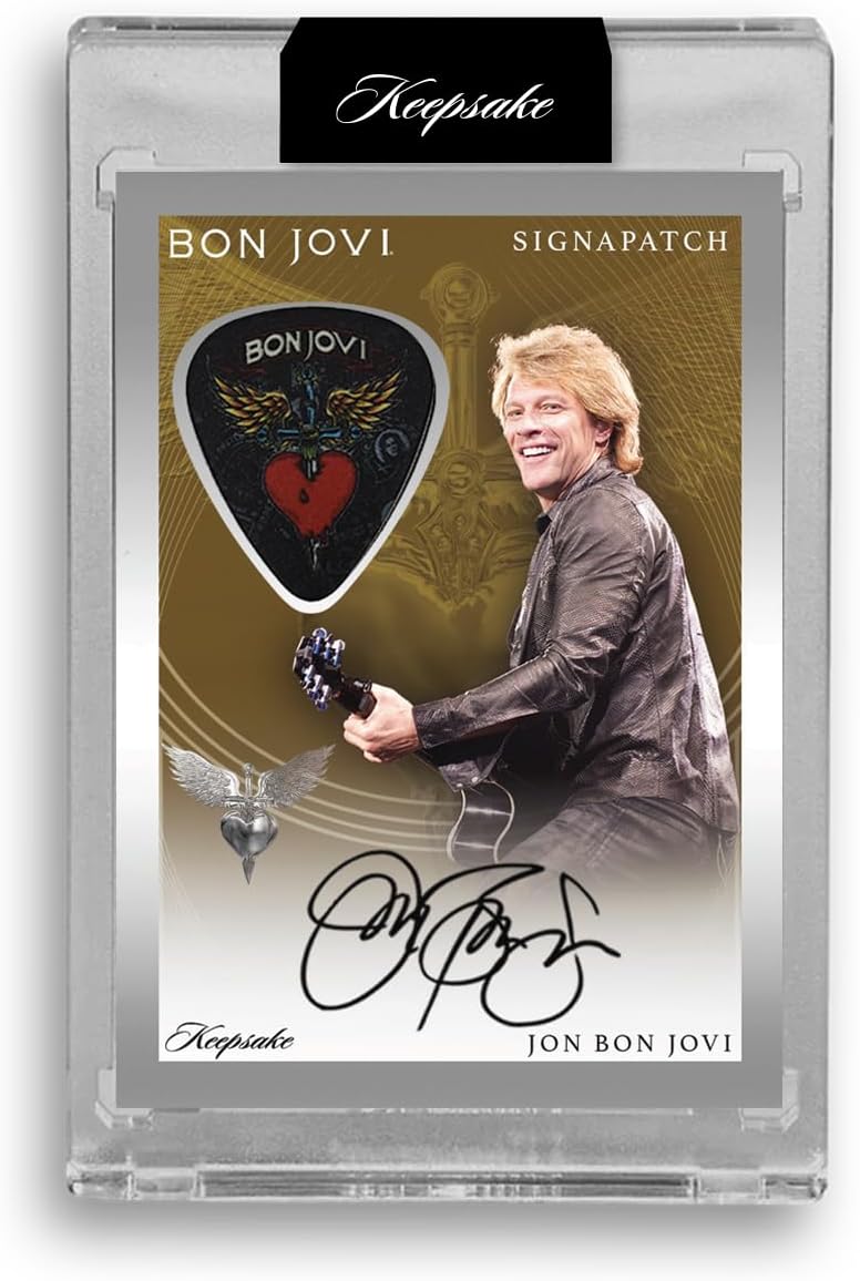 Keepsake: Bon Jovi Private On Tour Collection - Mini Box + Relic + Premium Card Game Keepsake