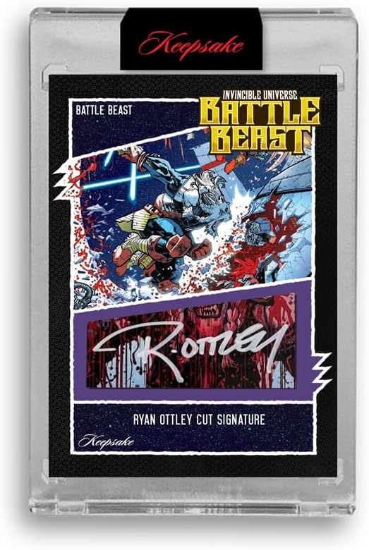 Keepsake: Battle Beast 1st Edition Invincible World Spotlight Series Booster Box Card Game Keepsake