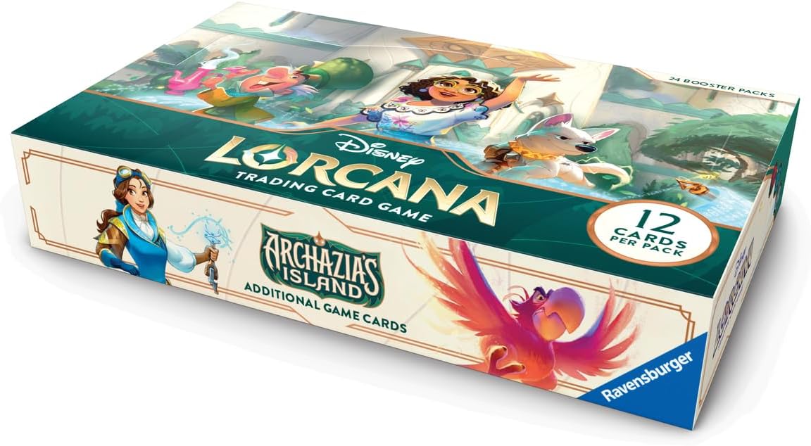 Disney Lorcana TCG: Archazia's Island Booster Box - 24 Packs Card Game Ravensburger