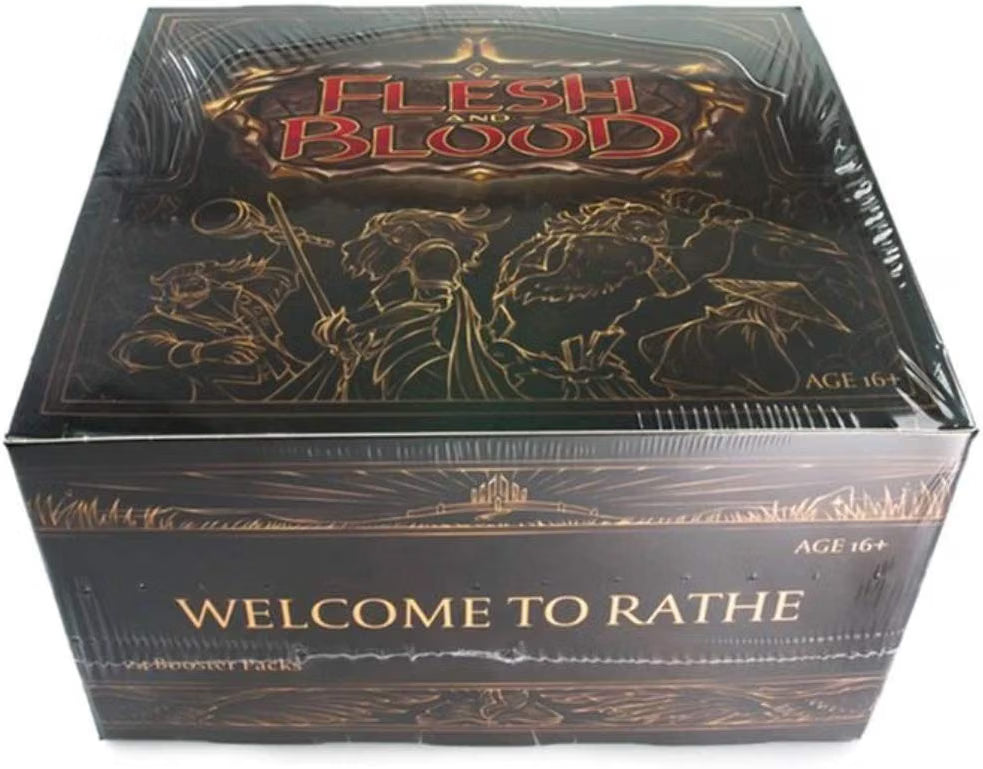 Flesh & Blood TCG: Welcome to Rathe Unlimited Edition Booster Box - 24 Packs Card Game Legend Story Studios