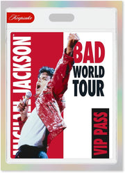 Keepsake: Michael Jackson Bad World Tour Premiere HOLO Booster Breaker Box Trading Cards Keepsake