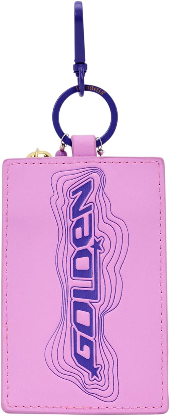 Loungefly: Kpop Demon Hunters Mini Backpack with Photo Card Clothing and Apparel Loungefly