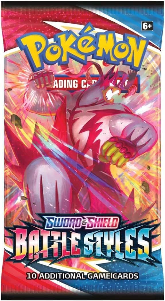 Pokemon TCG: Sword & Shield Battle Styles Sleeved Booster Pack Card Game Pokemon
