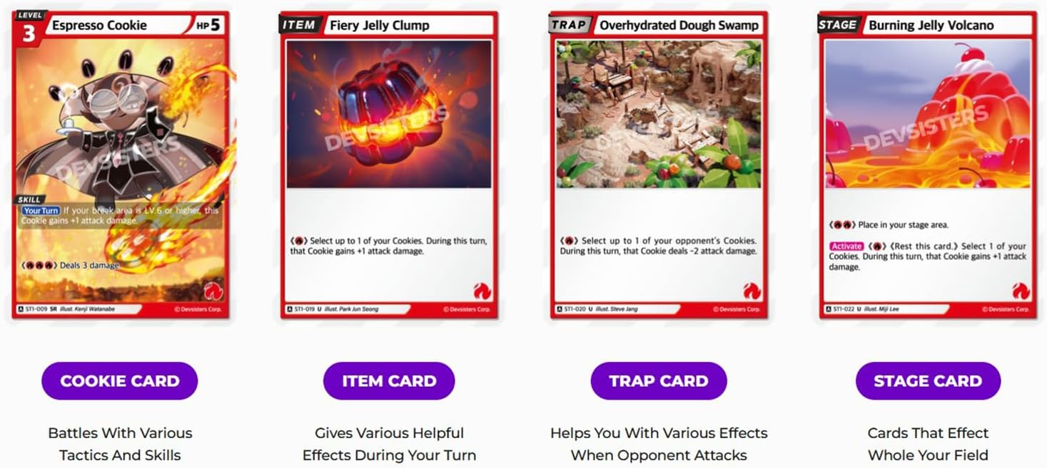 CookieRun Braverse TCG: Brave Beginning Booster Box Card Game Devsisters