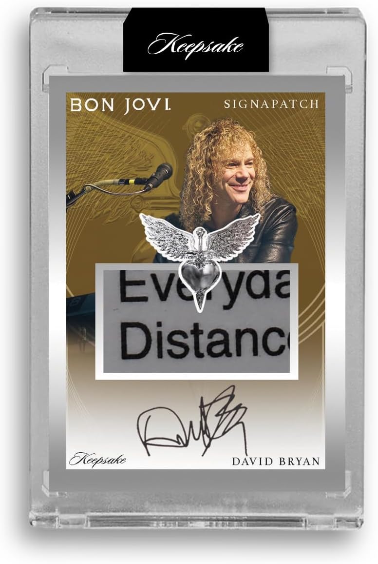 Keepsake: Bon Jovi Private On Tour Collection - Mini Box + Relic + Premium Card Game Keepsake