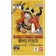 One Piece TCG: The World's Strongest Warriors OP-17 Booster Box - 24 Packs Card Game Bandai Namco