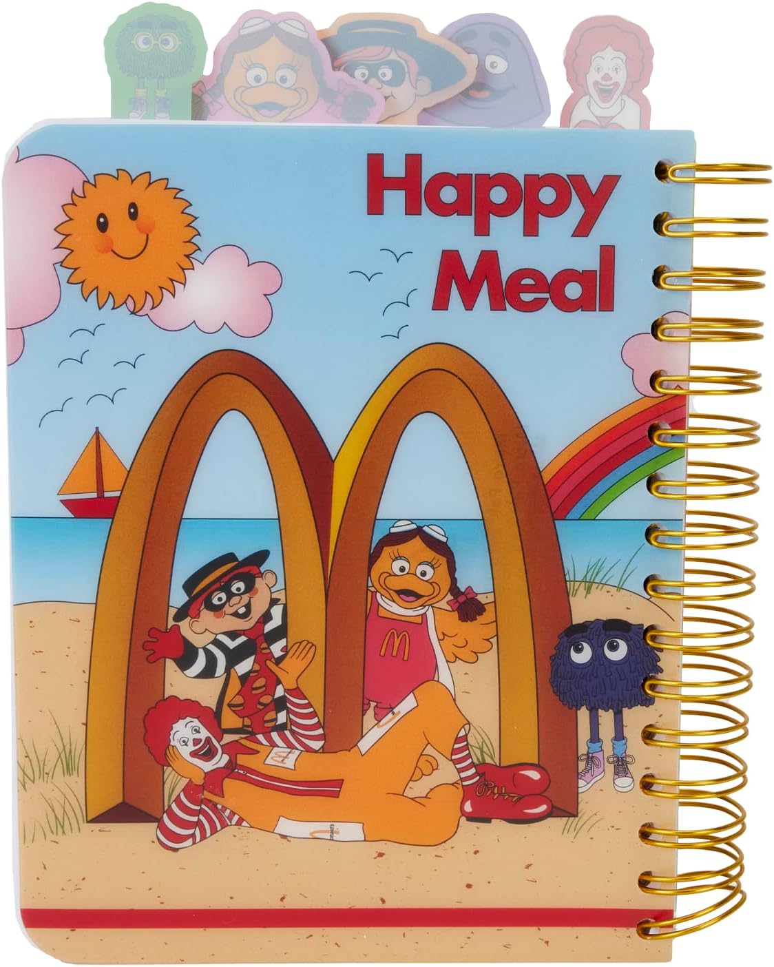 Loungefly McDonald's Characters - Spiral Tab Stationery Journal Notebook Memorabilia Loungefly