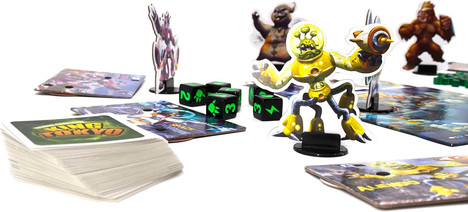 King of Tokyo - New Edition [Board Game, 2-6 Players] Board Game IELLO