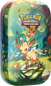 Pokemon TCG: Scarlet & Violet Prismatic Evolutions Mini Tin Display Box - 8 Tins Card Game Pokemon