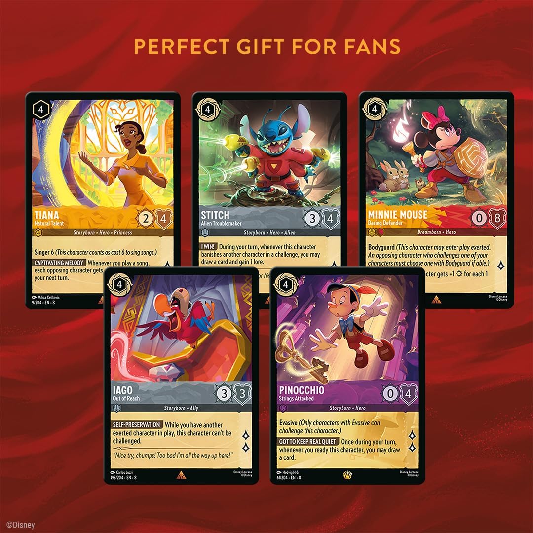 Disney Lorcana TCG: Reign of Jafar Booster Box - 24 Packs Card Game Ravensburger