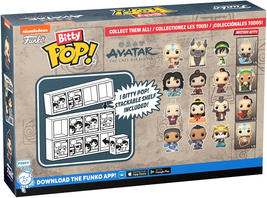 Funko Bitty POP! 4 Pack: Avatar: The Last Airbender - Azula, Ty Lee, Zuko, More Toys & Games Funko