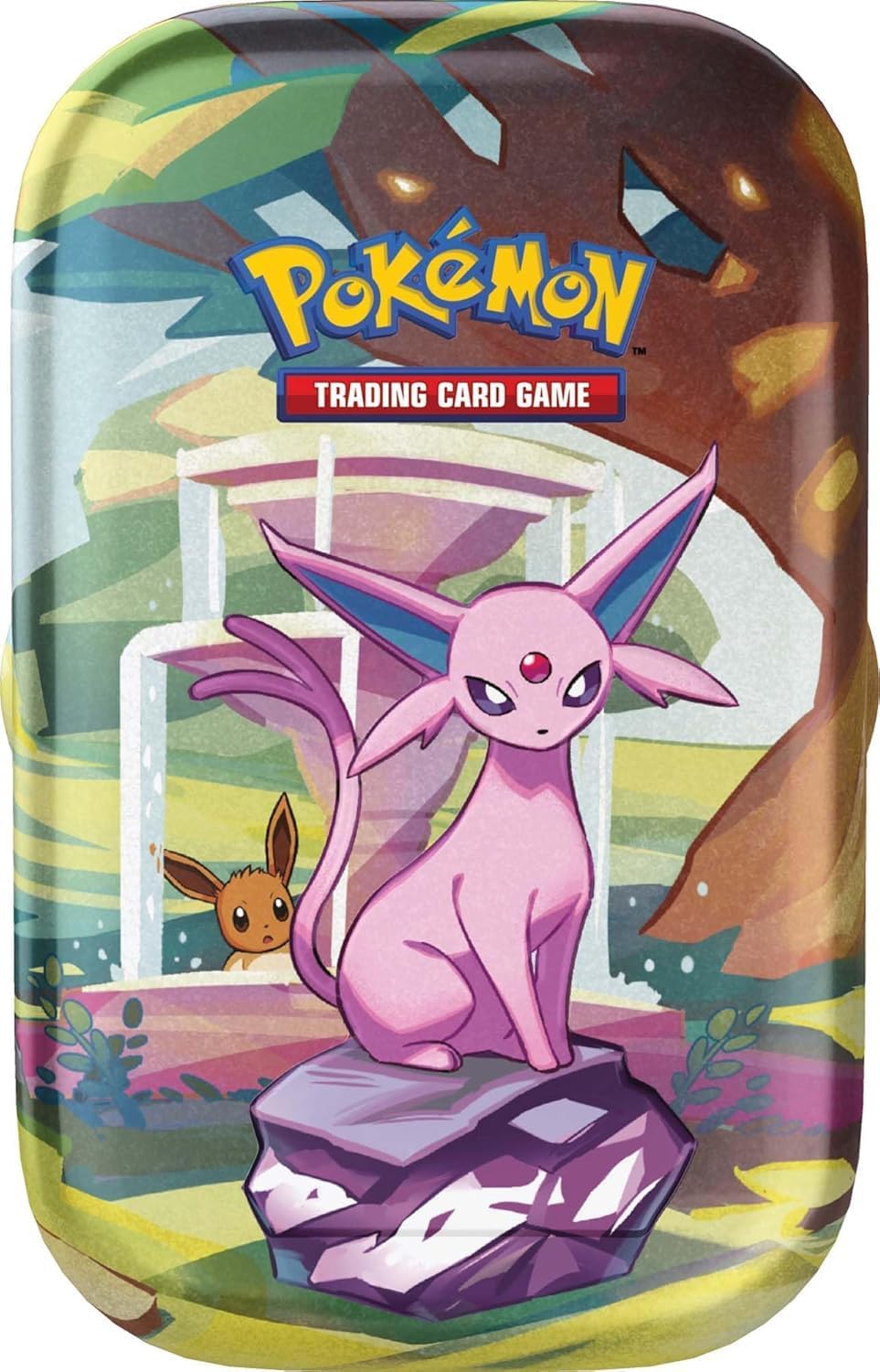 Pokemon TCG: Scarlet & Violet Prismatic Evolutions Mini Tin Display Box - 8 Tins Card Game Pokemon