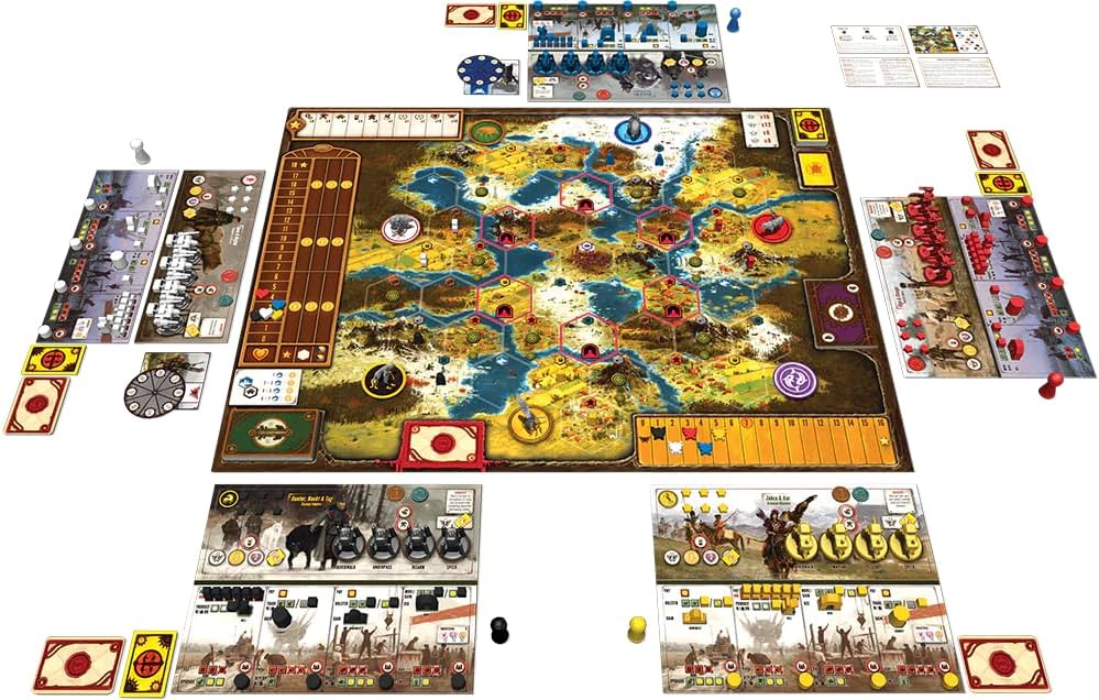 Scythe [Board Game, 1-5 Players] Board Game Stonemaier Games