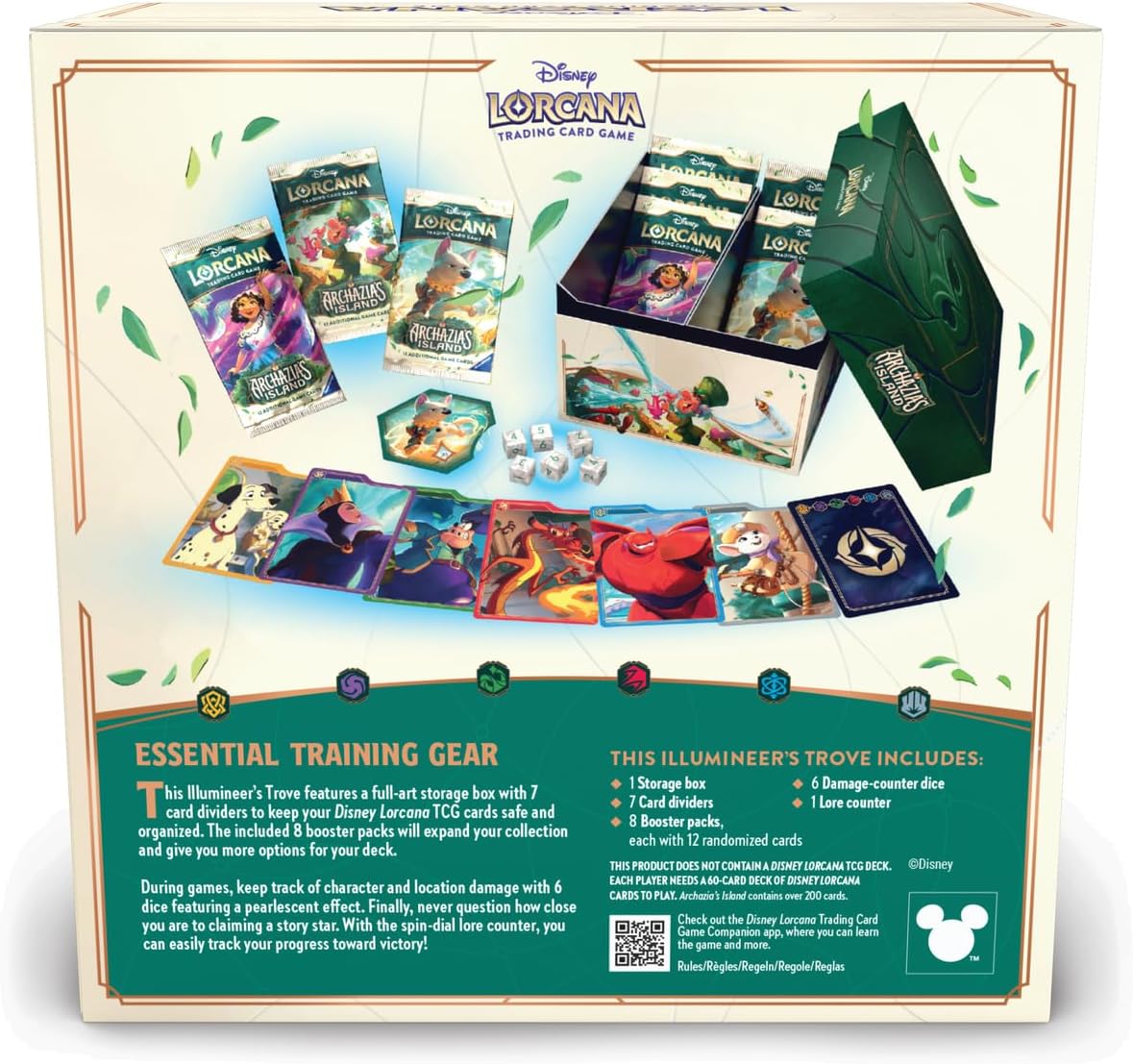 Disney Lorcana TCG: Archazia's Island Illumineer's Trove Card Game Shopville