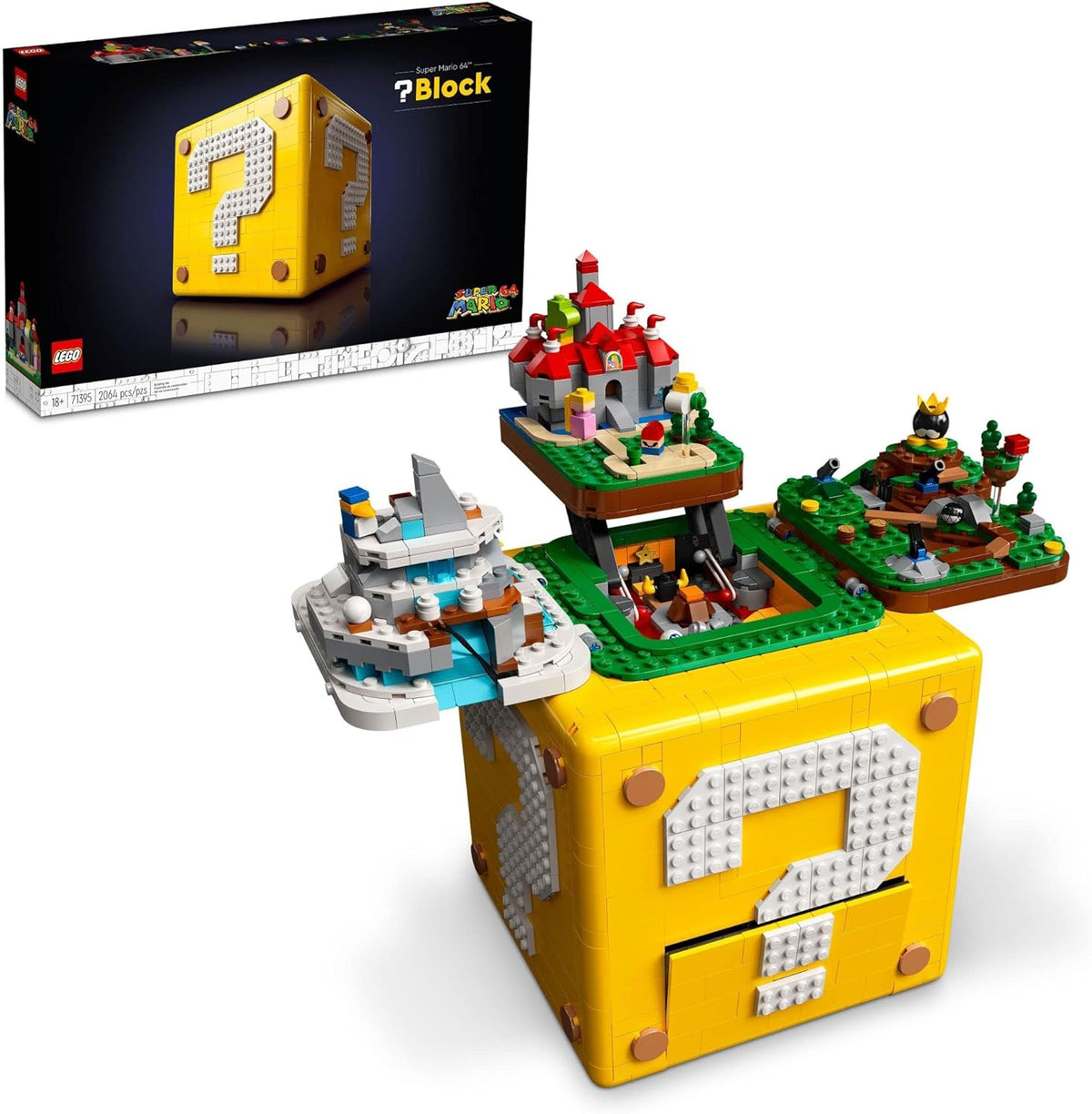 LEGO #71395 - Super Mario 64 Question Mark Block - 2064 Pieces NEW LEGO LEGO