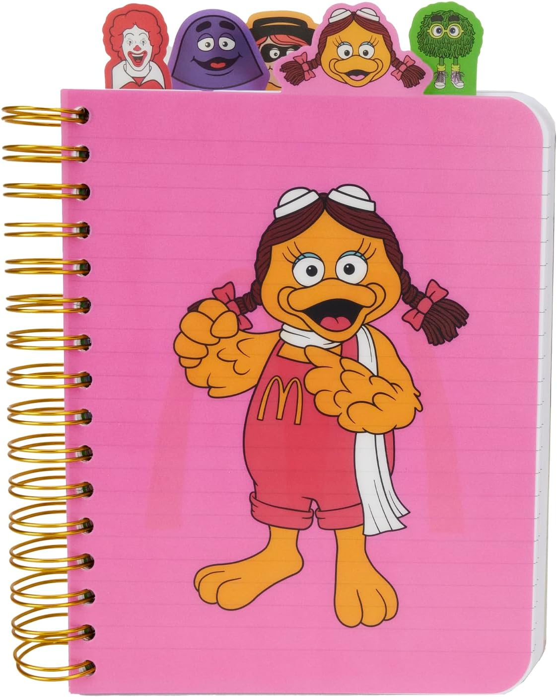 Loungefly McDonald's Characters - Spiral Tab Stationery Journal Notebook Memorabilia Loungefly