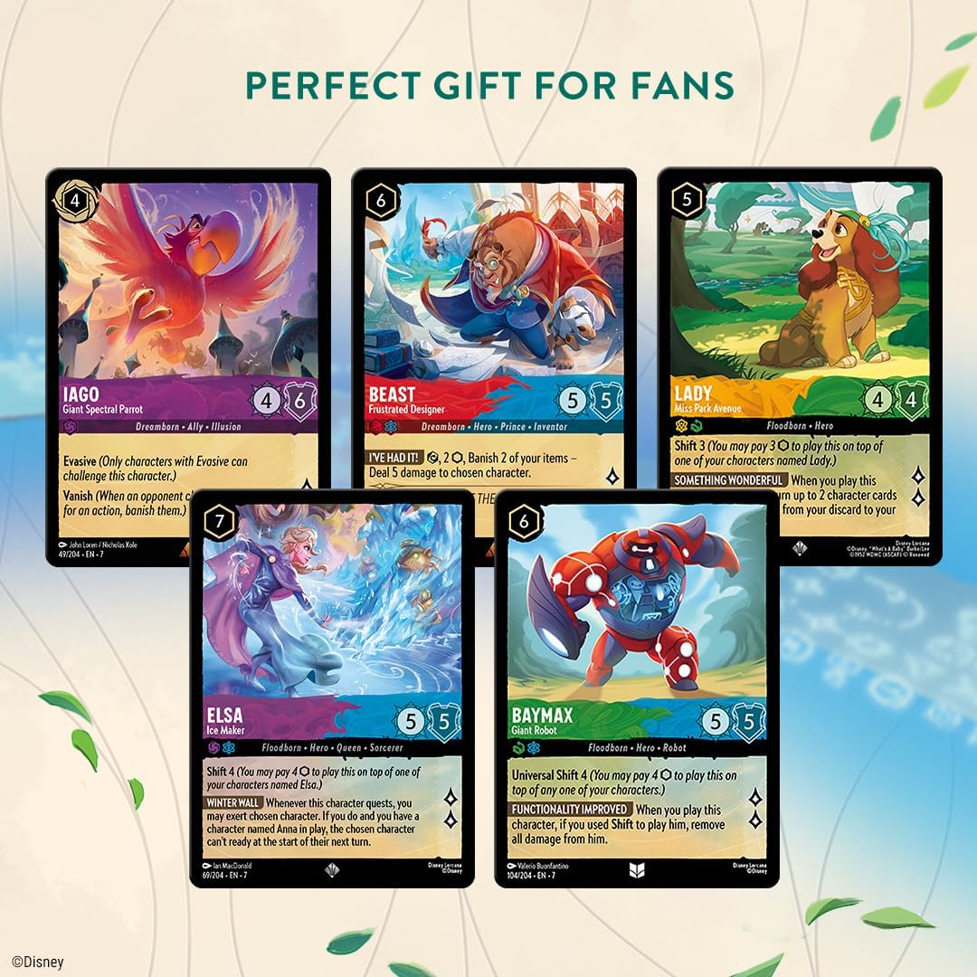 Disney Lorcana TCG: Archazia's Island Starter Decks - 2 Decks Card Game Ravensburger