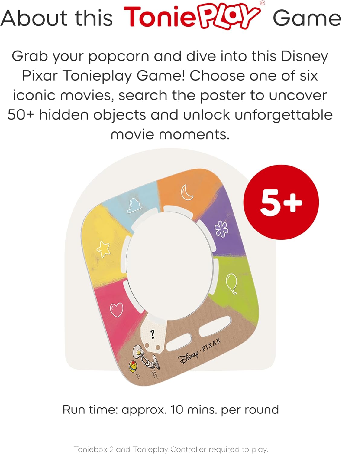 Tonies: Tonieplay Disney - Pixar Scene Searchers Game Set Toys & Games Tonies