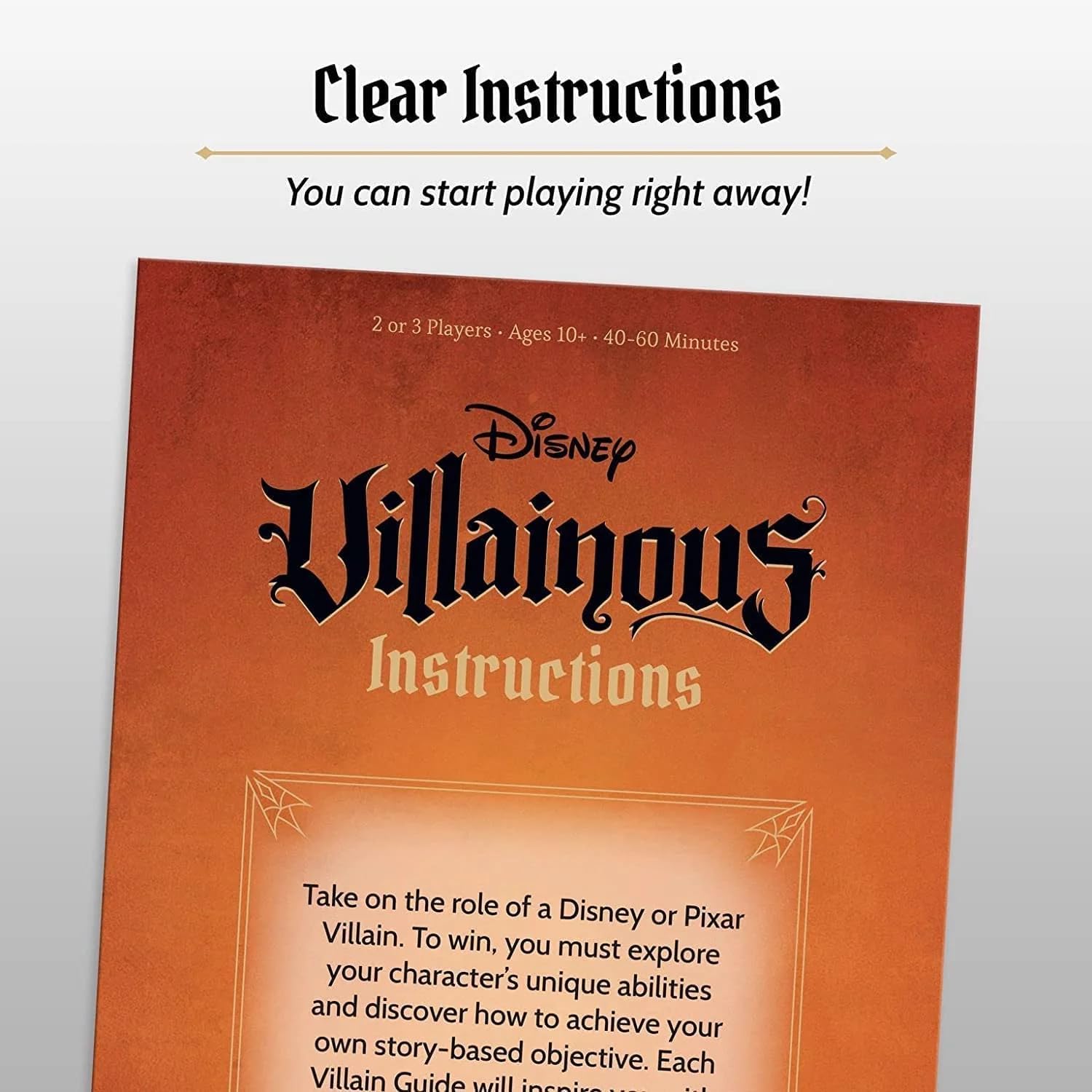 Disney Villainous: Bigger and Badder Stand-Alone & Expansion [Board Game 2-3 Players] Board Game Ravensburger