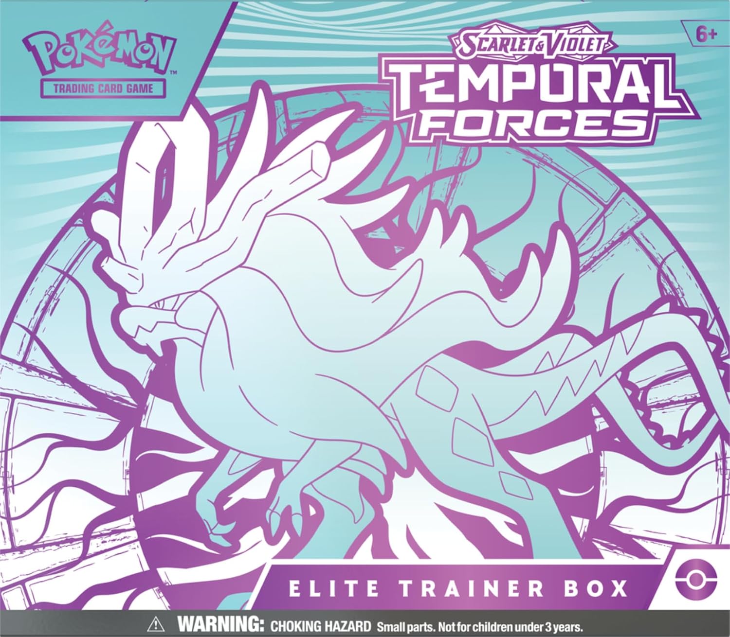 Pokemon TCG: Scarlet & Violet - Temporal Forces Elite Trainer Box [Walking Wake] Card Game Pokemon