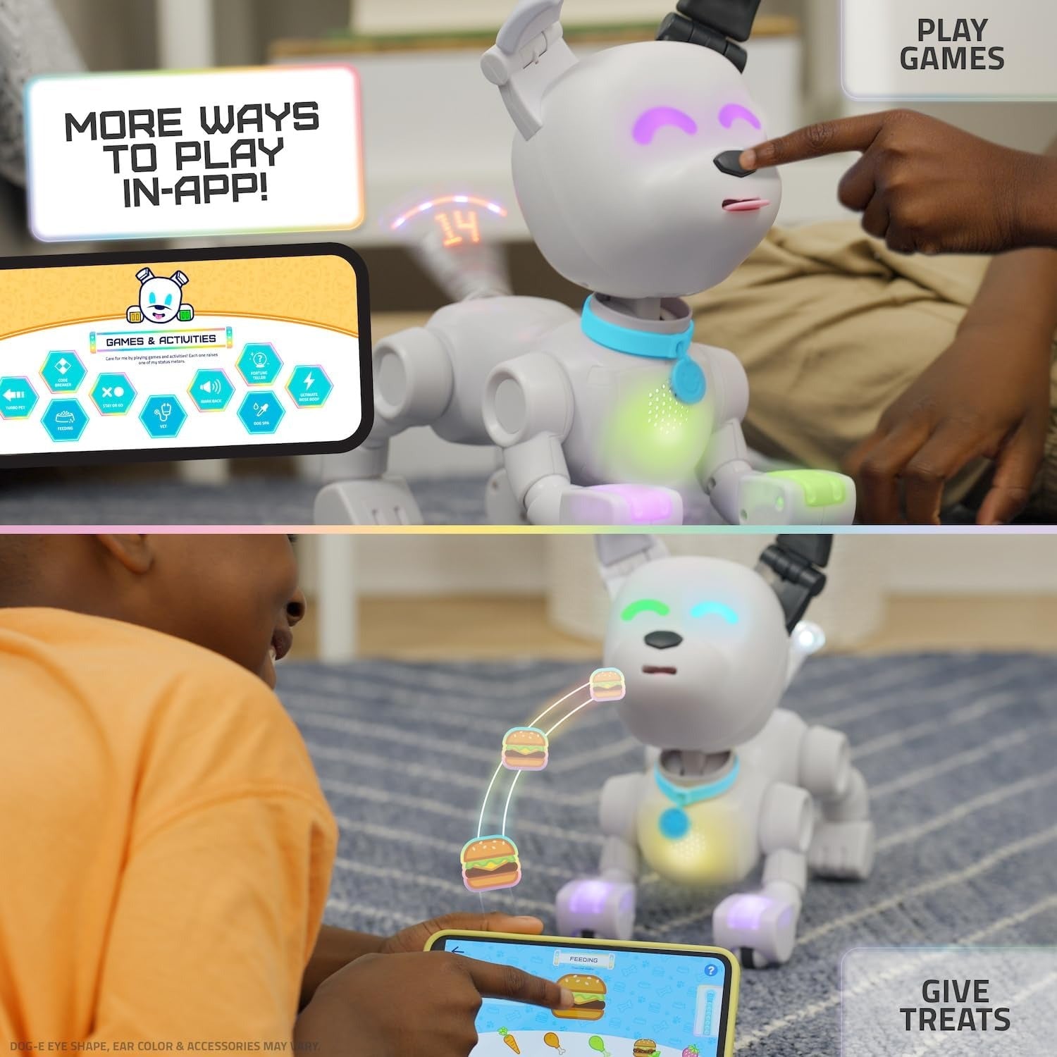 Mintid Dog-E Interactive Robot Dog - French Packaging & Language Toys & Games WowWee