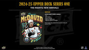 Upper Deck: 2025-26 Series 1 Hockey Tin - 8 Packs + Exclusive Dazzler Bonus Pack Sports Cards Upper Deck