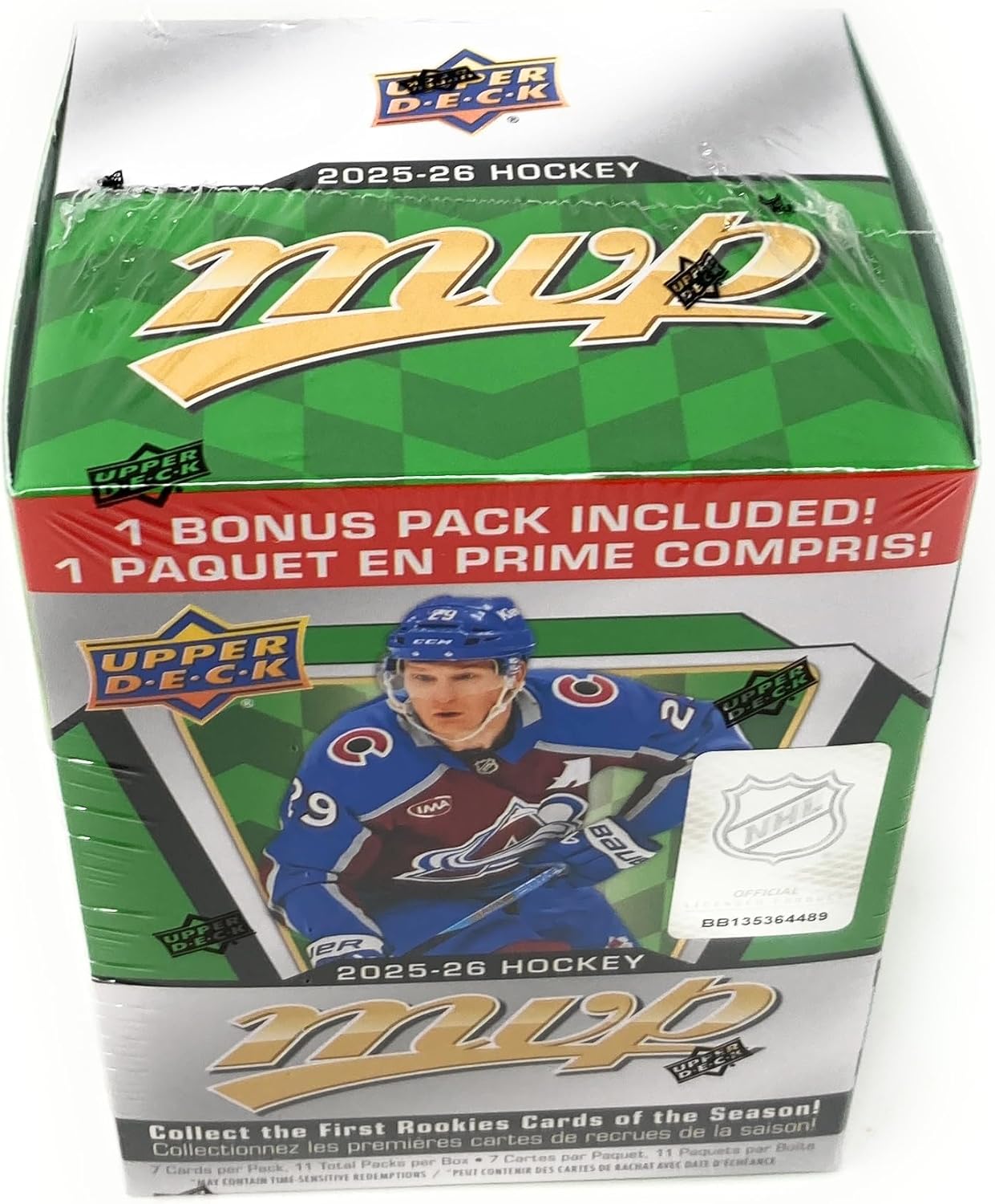 Upper Deck: 2025-2026 MVP Hockey Blaster Box Sports Cards Upper Deck
