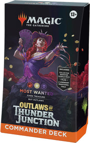 Magic: The Gathering TCG: Outlaws of Thunder Junction Commander Deck Bundle (All 4 Decks) Card Game Wizards of the Coast