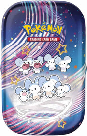 Pokemon TCG: Scarlet & Violet Paldean Fates Mini Tin Full Display Box - 10 Tins Card Game Pokemon