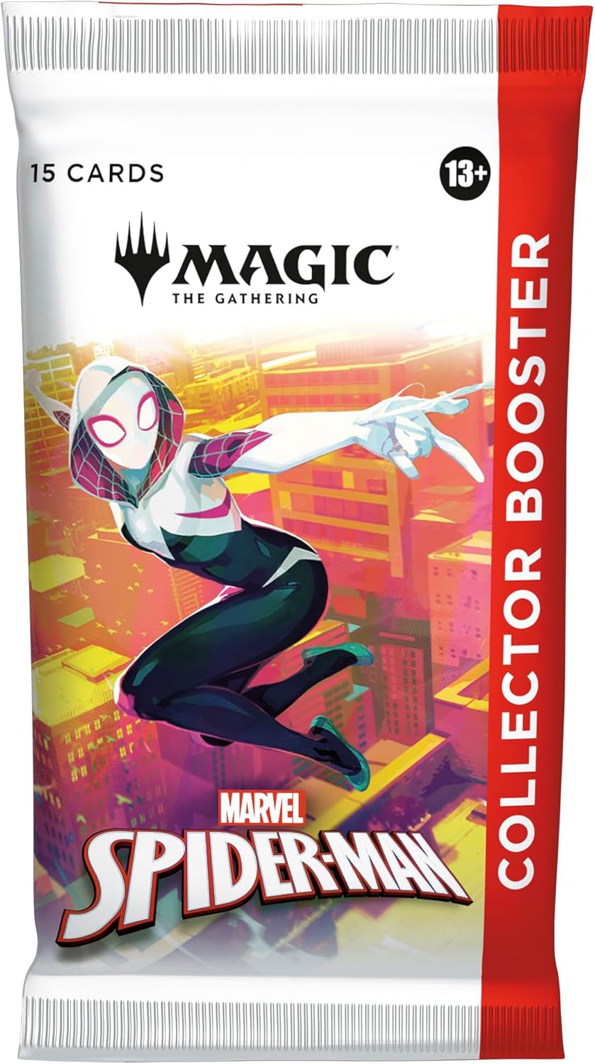 Magic: The Gathering TCG: Marvel's Spider-Man Collector Booster Omega Pack Card Game Wizards of the Coast