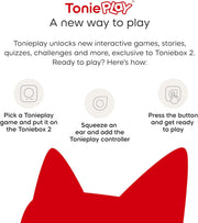 Tonies: Tonieplay Peppa Pig - Playdate with Peppa Game Set & Controller Toys & Games Tonies